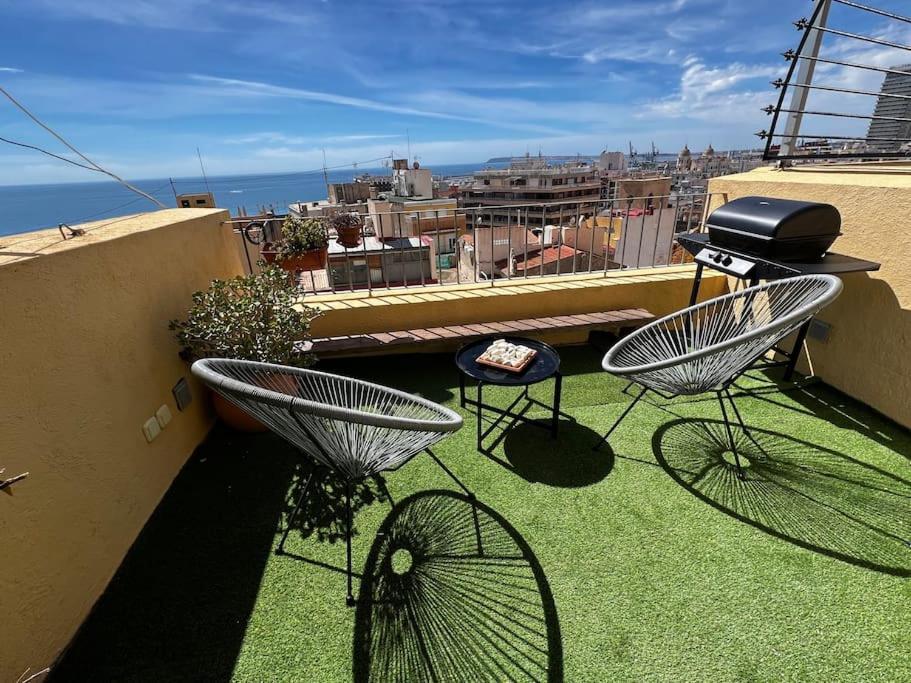 Private Sun Terrace Amazing View Apartment Alicante Luaran gambar