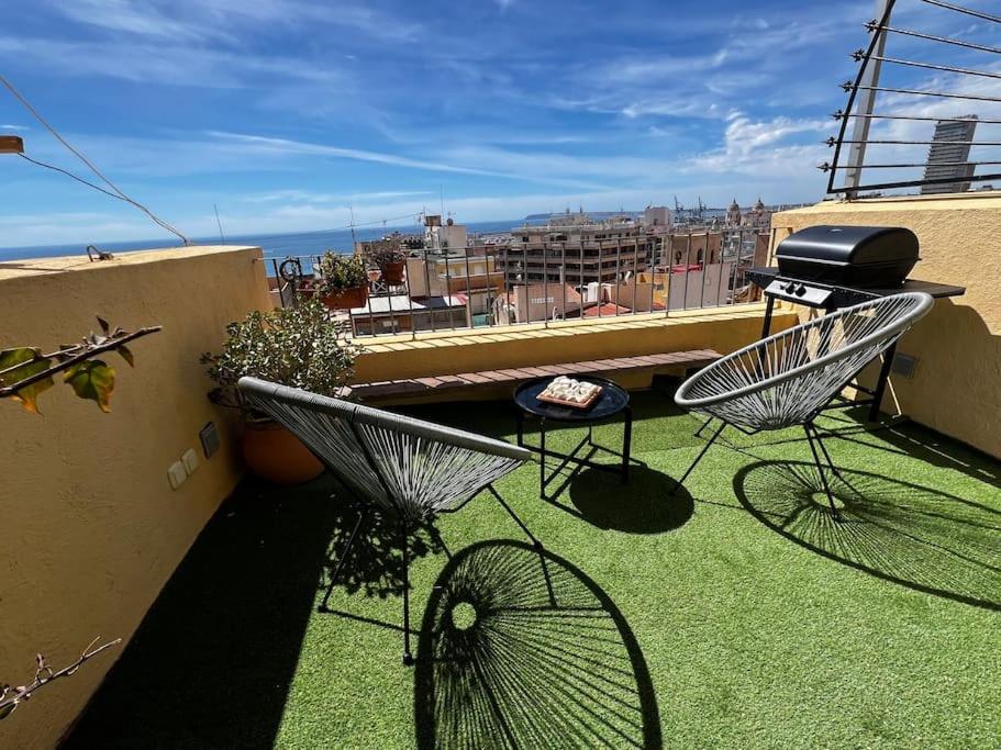 Private Sun Terrace Amazing View Apartment Alicante Luaran gambar